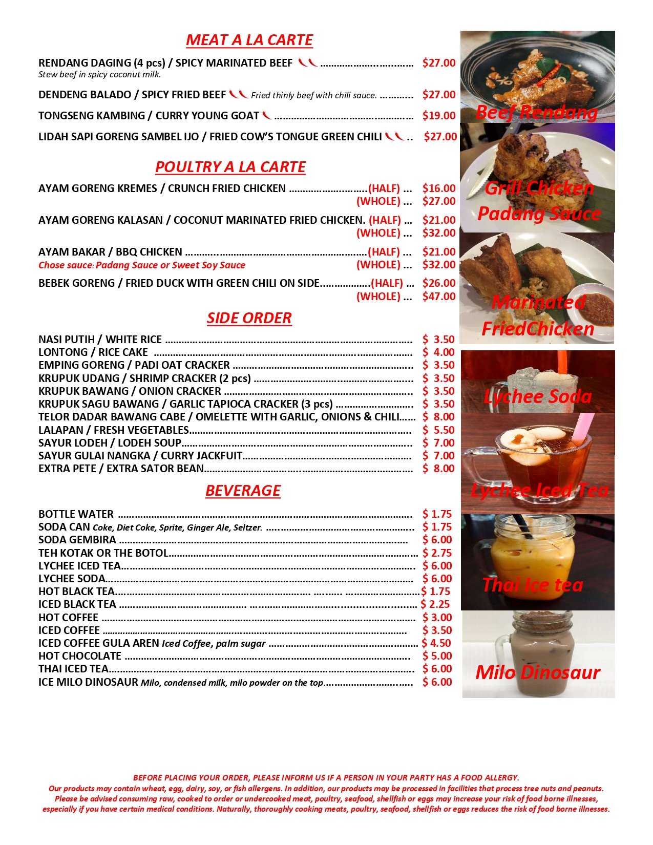 Our Foods