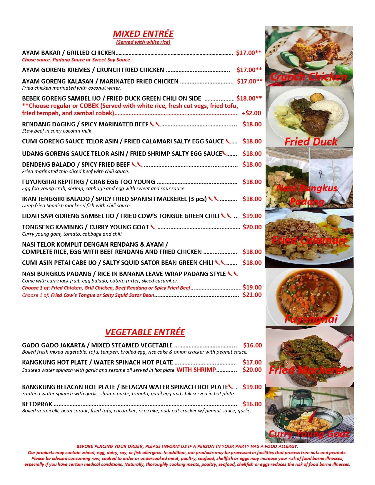Our Foods