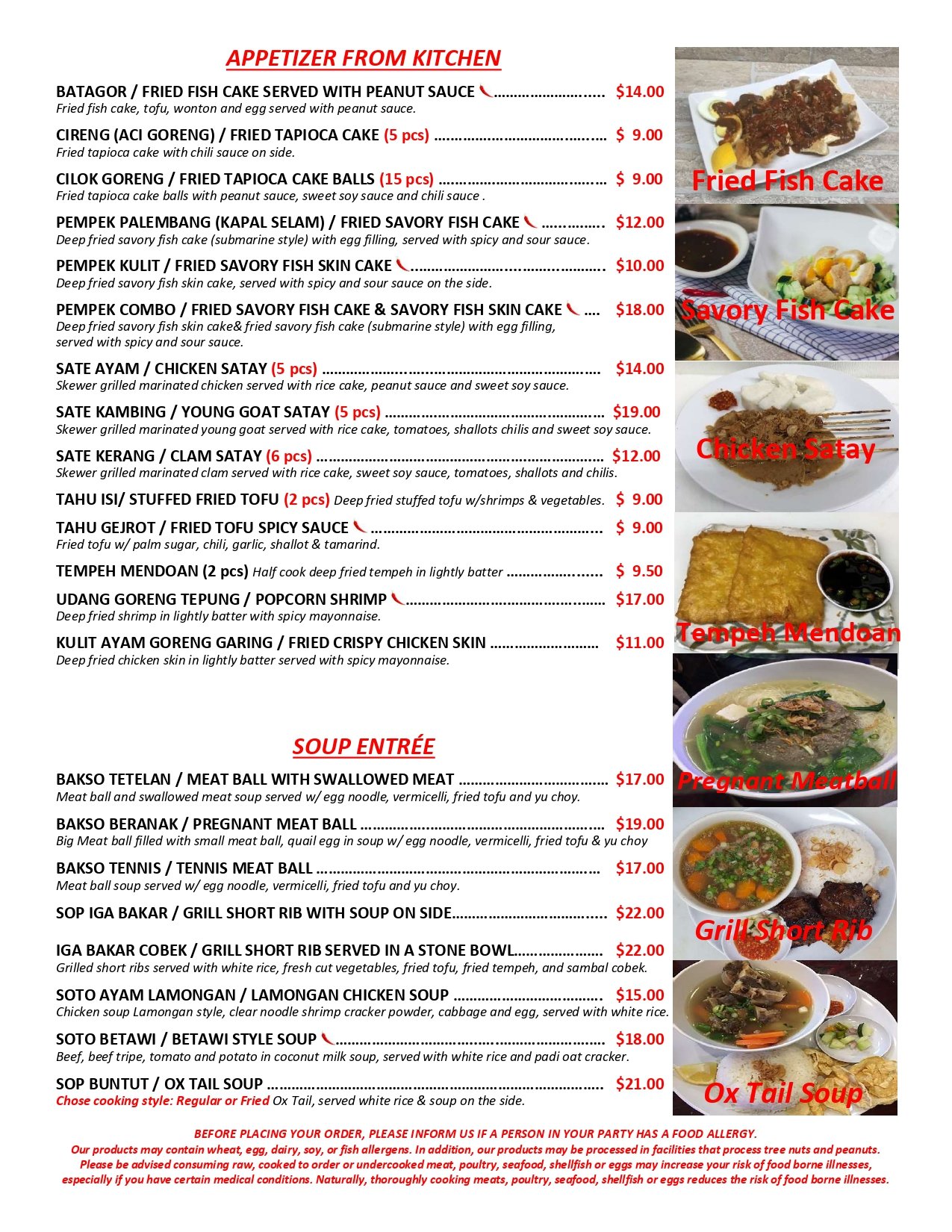 Our Foods