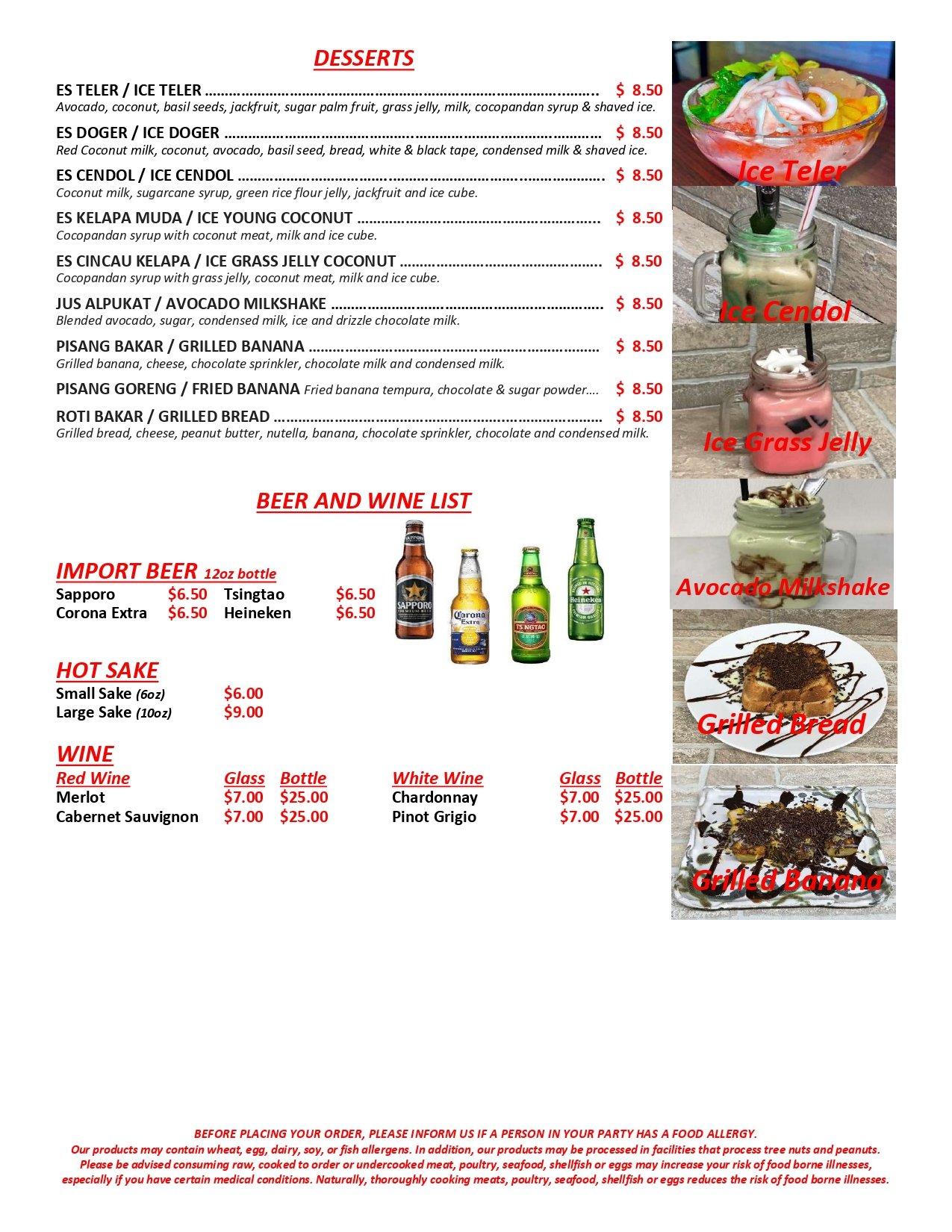 Our Foods